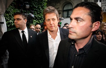 Hugh Grant au party Ferrari à Montréal