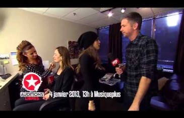 Auditions libres @ MusiquePlus le 4 janvier