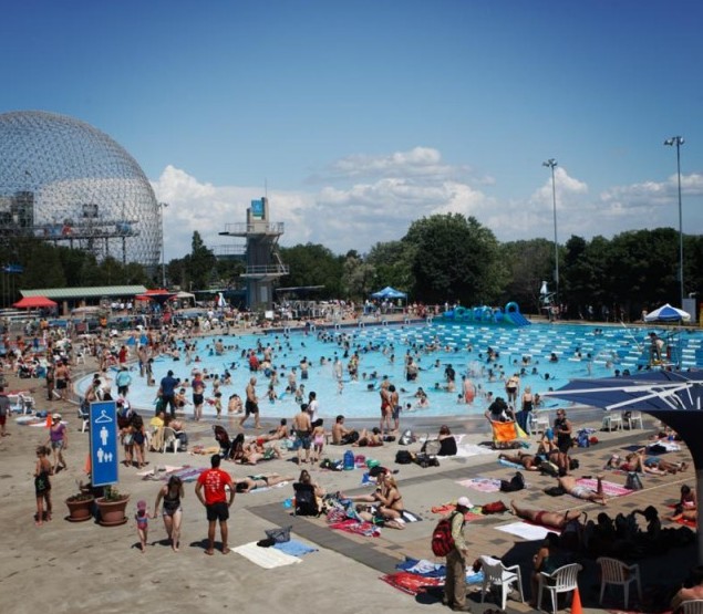 Parc Jean-Drapeau ouvre la première piscine extérieure de l’été ce samedi