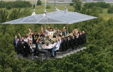 Gastronomie dans les airs au DIX30