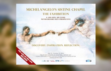 Exposition de Michel-Ange en première mondiale à Montréal
