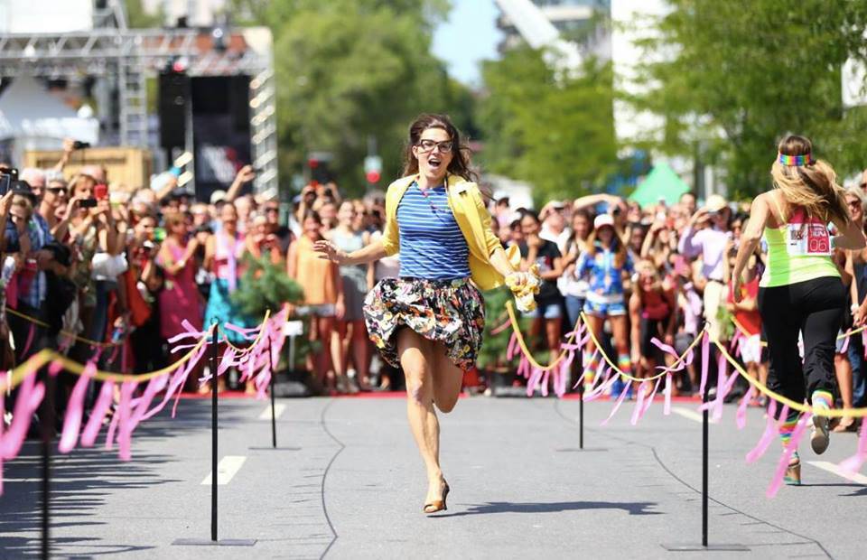 Course à talons hauts le 19 août