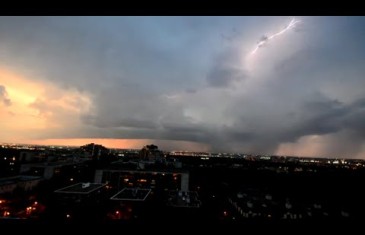 Tempête arrive sur Montréal