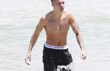 Justin Bieber au Beach Club