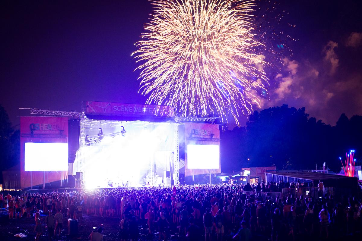 Feux d’artifice @ Osheaga