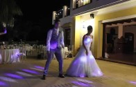 Première danse spectaculaire des nouveaux mariés