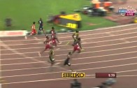 Usain Bolt remporte le 100 mètres au Championnat du monde