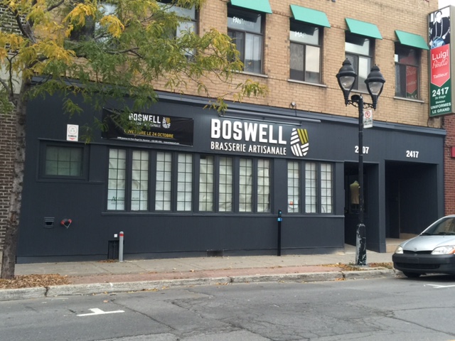 Boswell: la nouvelle brasserie artisanale sur le Plateau