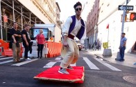 Aladin et le tapis magique à New York