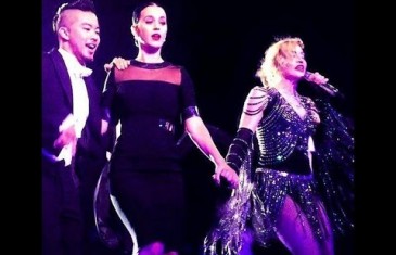Katy Perry rejoint Madonna sur scène