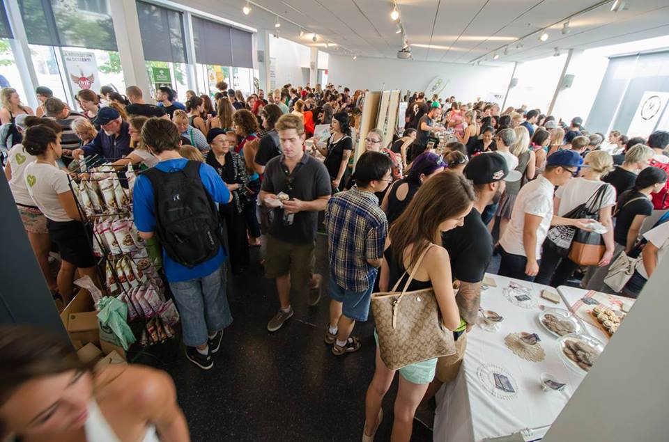 Festival végane de Montréal au Marché Bonsecours