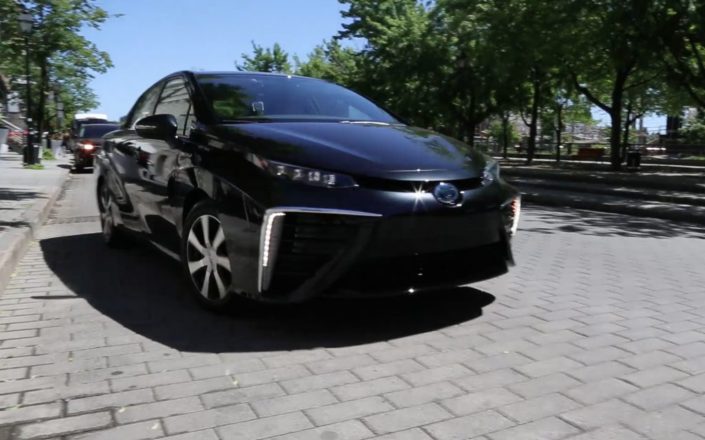 La Mirai de Toyota dévoilée en première au Québec