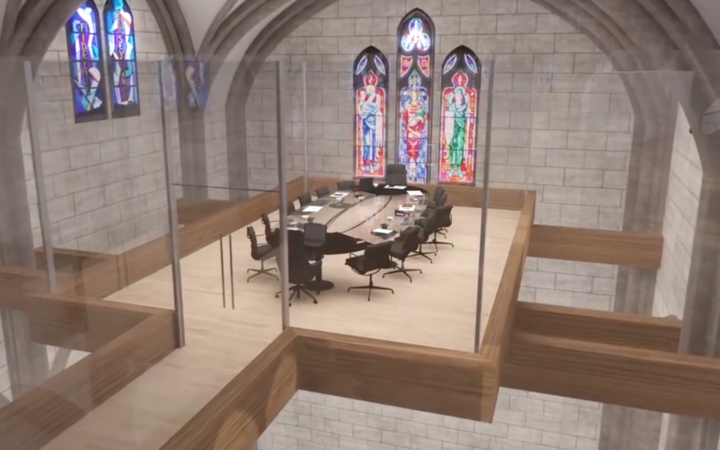 Le Groupe Van Houtte transforme une église de façon spectaculaire dans le quartier Villeray à Montréal