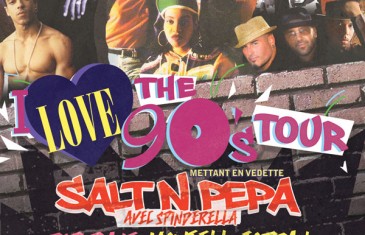 Un spectacle party des années 90 au Centre Bell