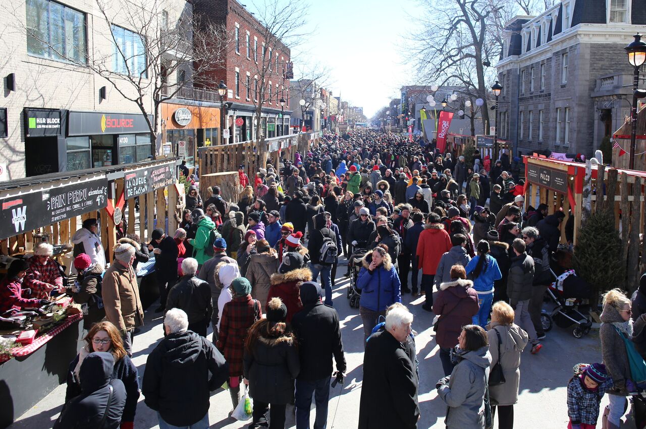 Trois jours de festivités sur la Promenade Wellington avec la Cabane Panache et Bois Rond