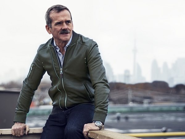 Chris Hadfield à la Place des Arts à Montréal