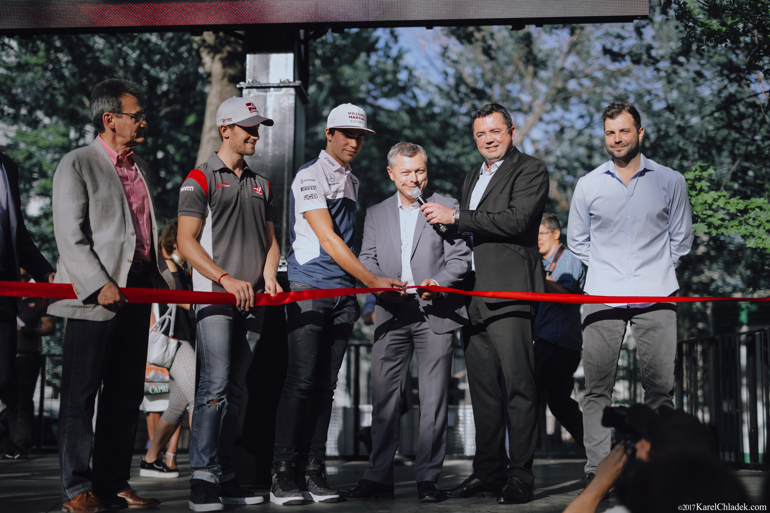 Inauguration de la Place du 50ième du Grand Prix du Canada