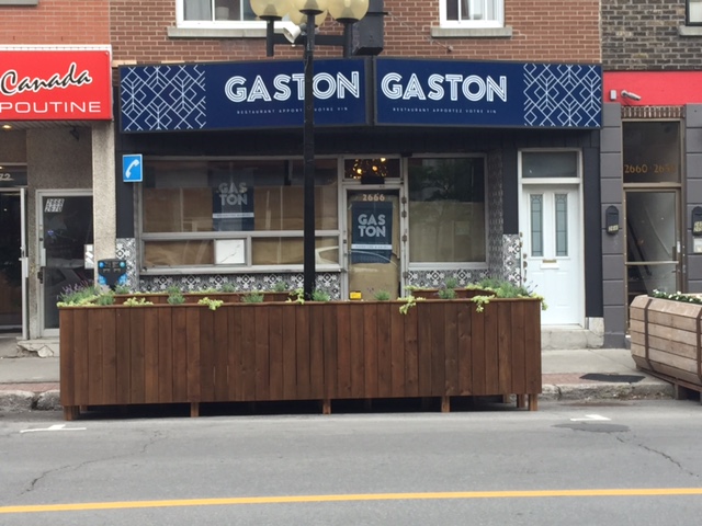 Gaston: un nouveau restaurant Apportez votre vin sur Masson