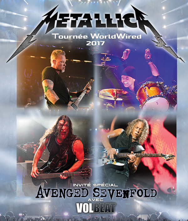Il y aura un Pré-Party avant le show de Metallica à Montréal