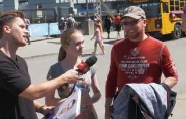 Jonathan Drouin à la rencontre des fans dans le Vieux-Port de Montréal | VIDÉO