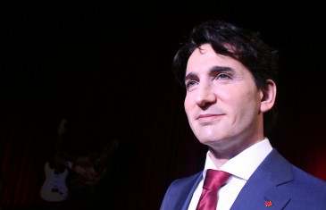 Justin Trudeau en cire à Grévin Montréal