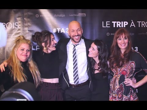 Première du film Le Trip à trois | Vidéo