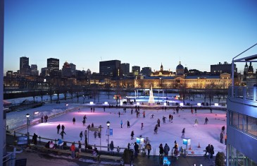 La patinoire du Vieux-Port ouvre ce week-end à Montréal