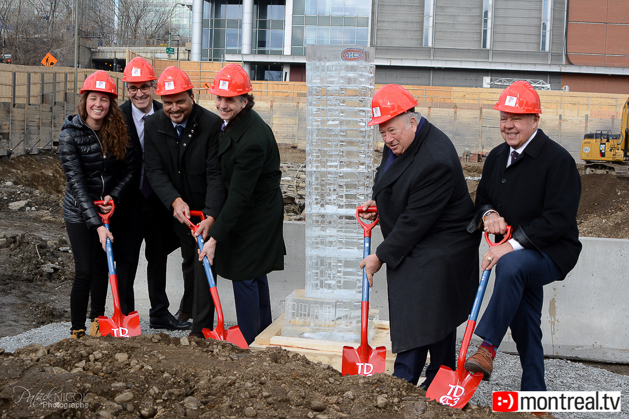 Tour des Canadiens 3: c’est parti pour la construction | Photos