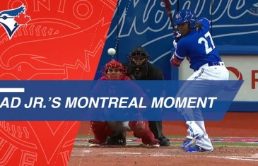 Vidéo | Le fameux circuit de Vladimir Guerrero Jr à Montréal