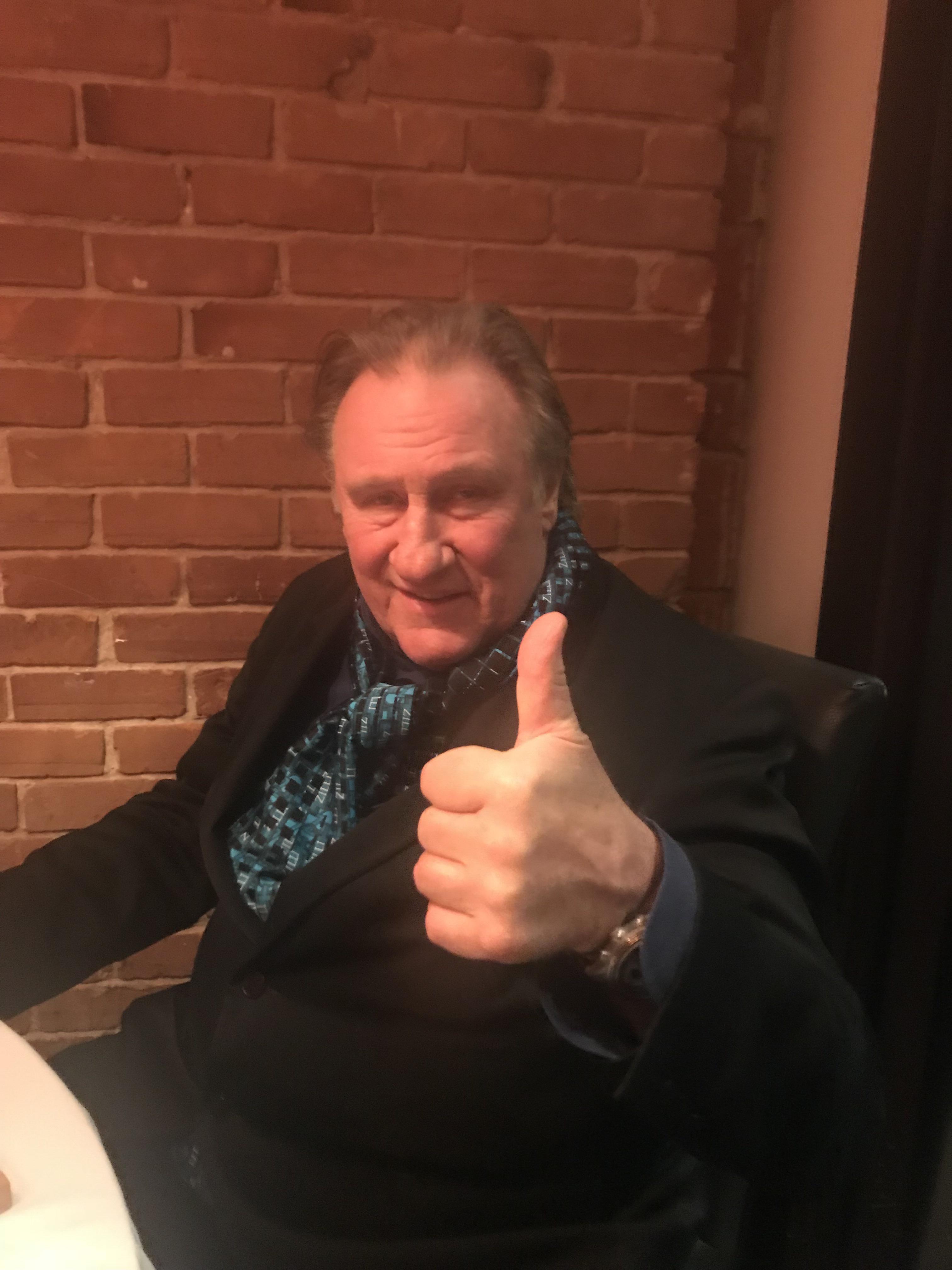 Gérard Depardieu est à Montréal