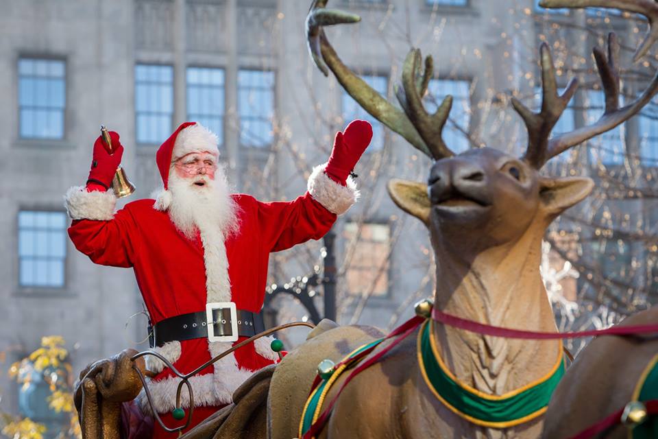Le Défilé du Père Noël a lieu ce samedi au centre-ville de Montréal
