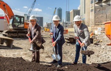 Victoria sur le Parc: la plus haute tour résidentielle à Montréal est maintenant en construction