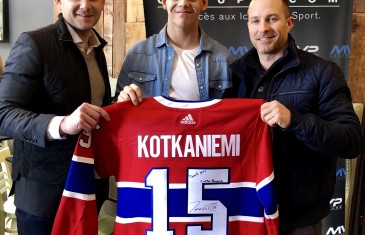 La nouvelle vedette du Canadien Jesperi Kotkaniemi se joint au Groupe MVP