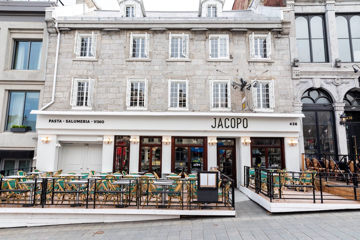 Jacopo: le nouveau restaurant italien branché dans le Vieux-Montréal