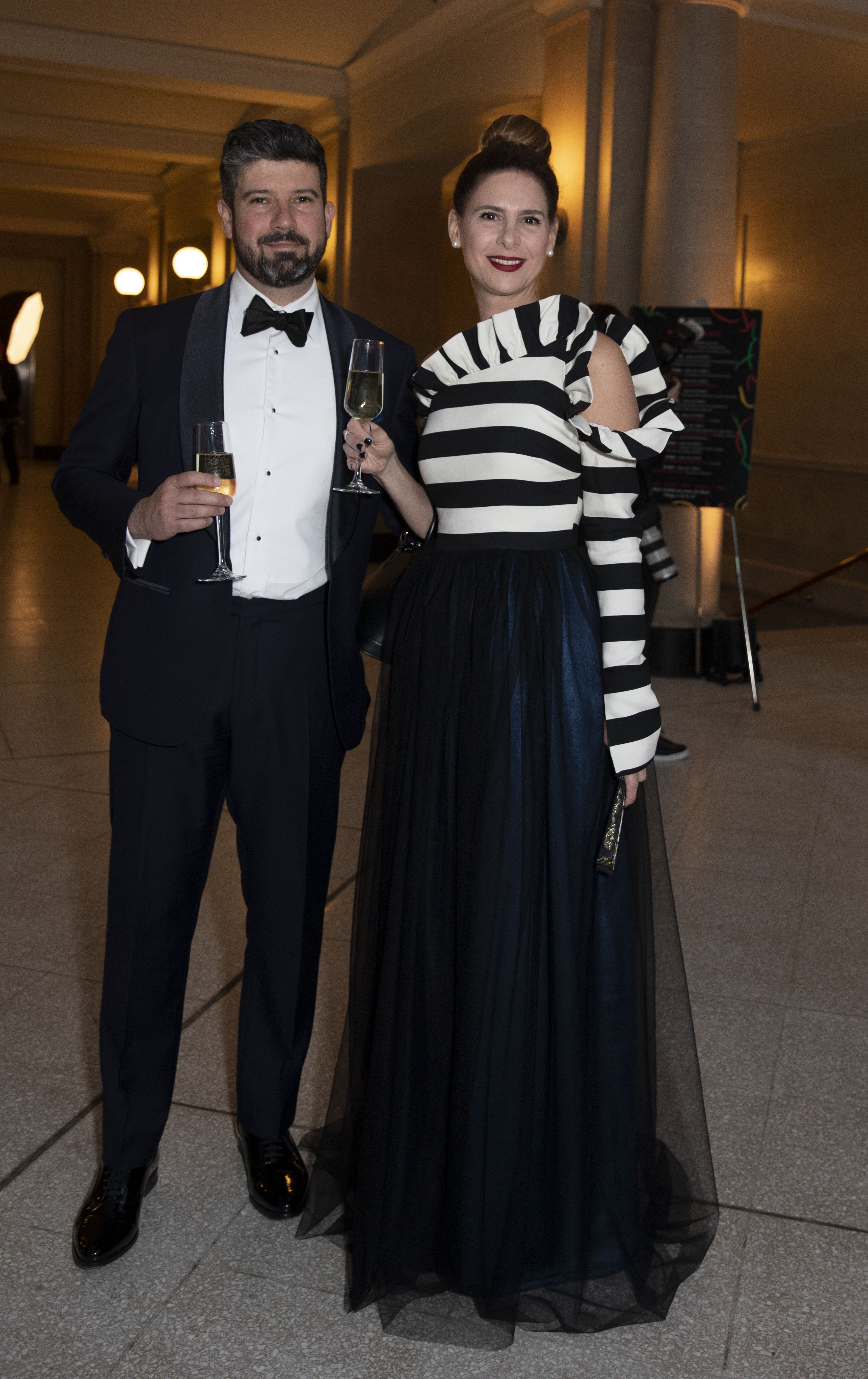 MONTREAL, QUE.: April 25, 2019-- Marc-Andr Lefebvre and Caroline Blouin at the 2019 Daffodil Ball in Montreal on Thursday April 25, 2019. © Allen McInnis 2019 No third party usage is permitted without prior consent. amcinnis@mcinnis.ca © Allen McInnis 2019