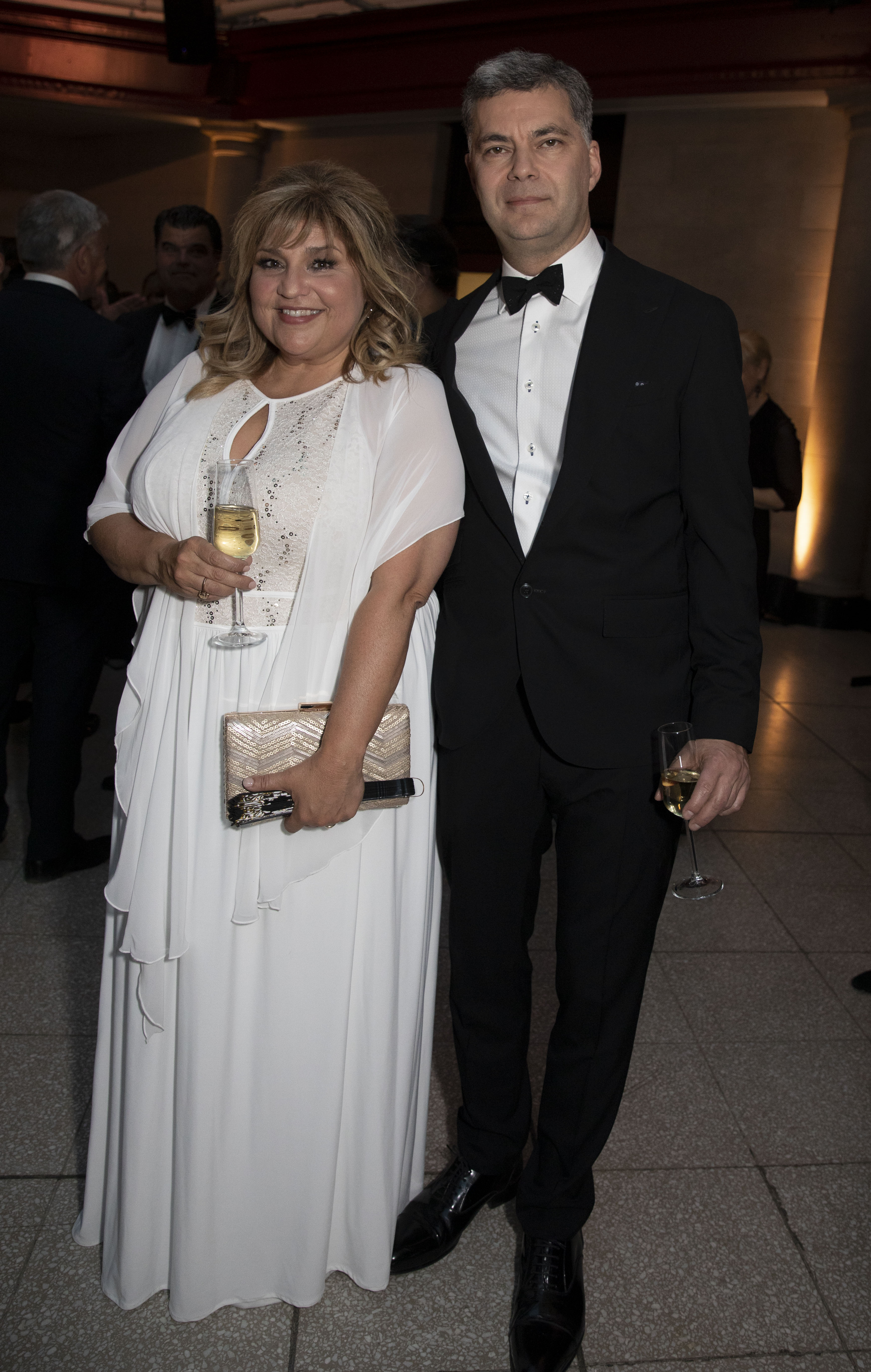 MONTREAL, QUE.: April 25, 2019-- Mario Dumont & Marie-Claude Barrette at the 2019 Daffodil Ball in Montreal on Thursday April 25, 2019. © Allen McInnis 2019 No third party usage is permitted without prior consent. amcinnis@mcinnis.ca © Allen McInnis 2019