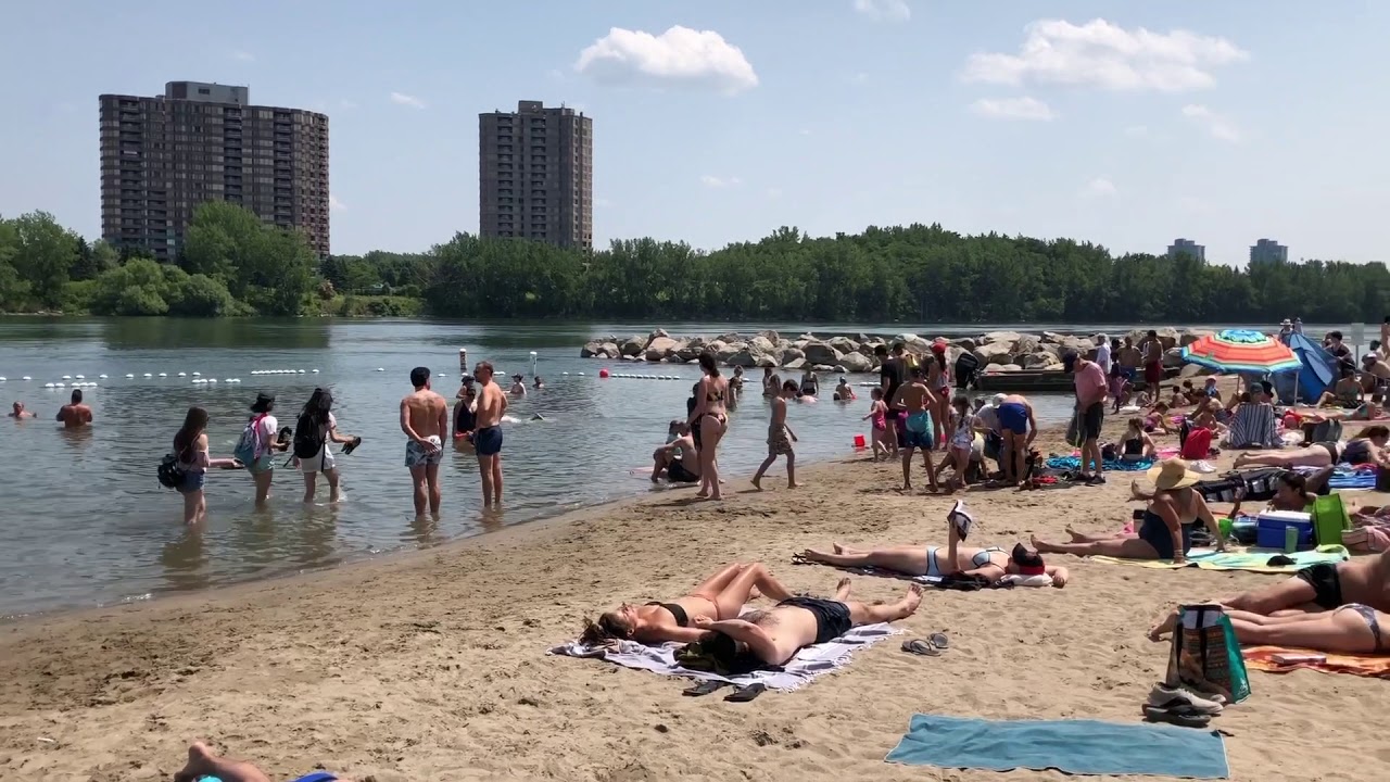 Vidéo | Plage de Verdun à Montréal