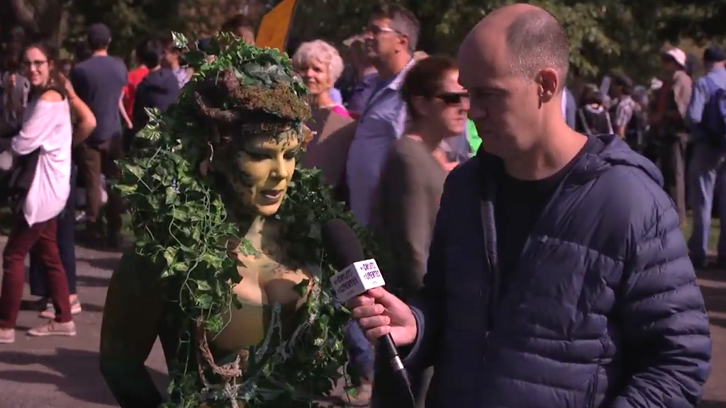 Vidéo Vox Pop: Guy Nantel à la Grande marche climatique et au…Cotsco