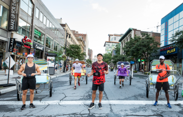 Photos | Le centre-ville de Montréal se réanime avec l’arrivée de XP_MTL