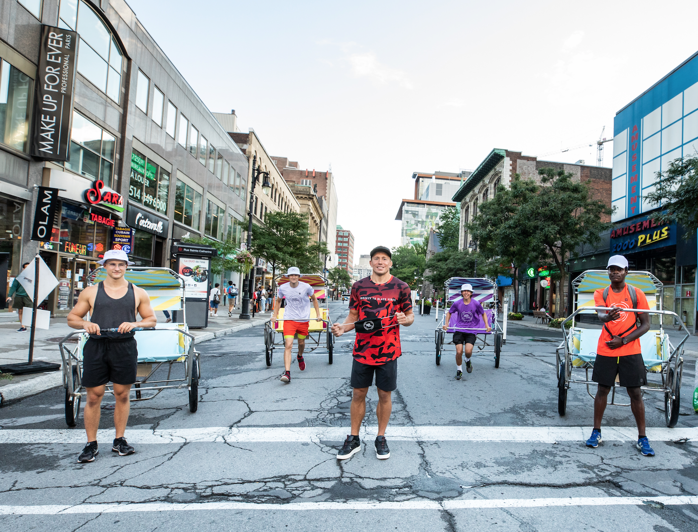 Photos | Le centre-ville de Montréal se réanime avec l’arrivée de XP_MTL