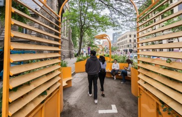 Un été coloré et cool au centre-ville de Montréal | Photos