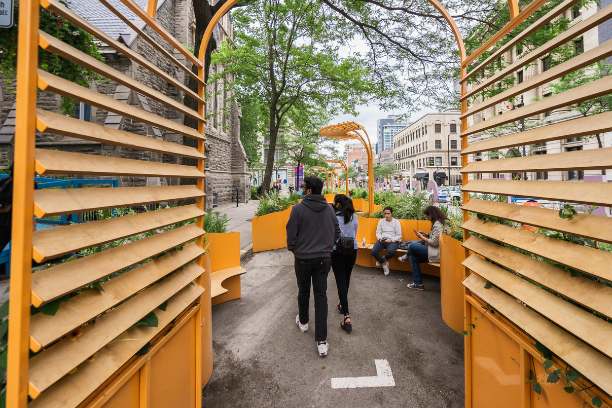 Un été coloré et cool au centre-ville de Montréal | Photos