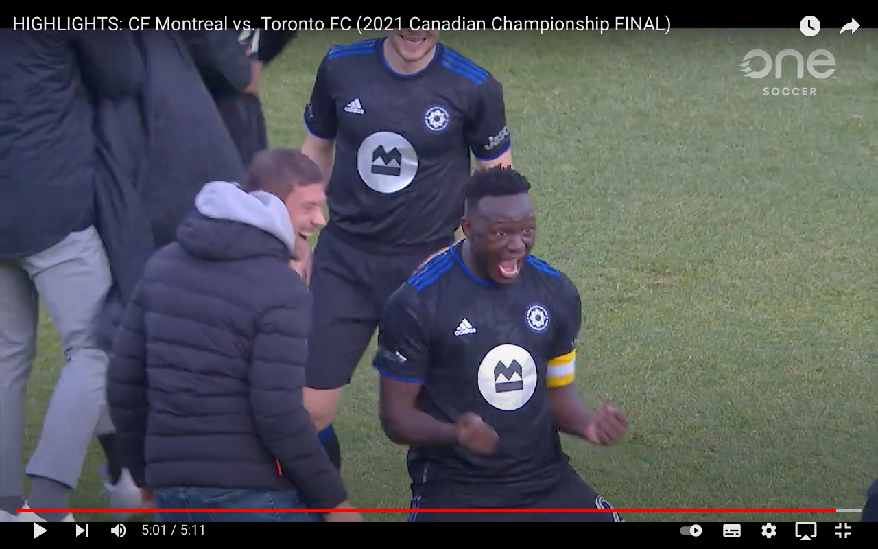 Vidéo Le CF Montréal remporte le championnat canadien Montreal.TV