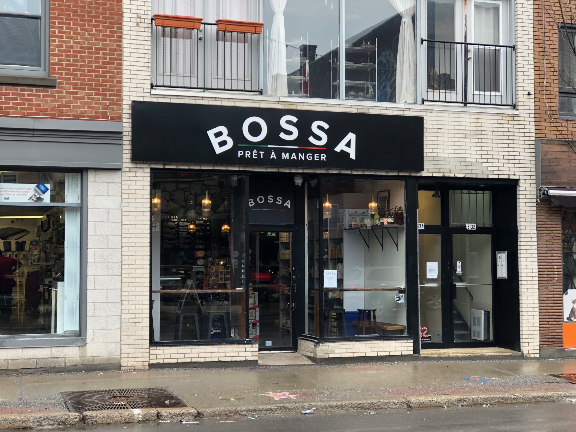 Le prêt-à-manger italien Bossa est maintenant ouvert sur Masson