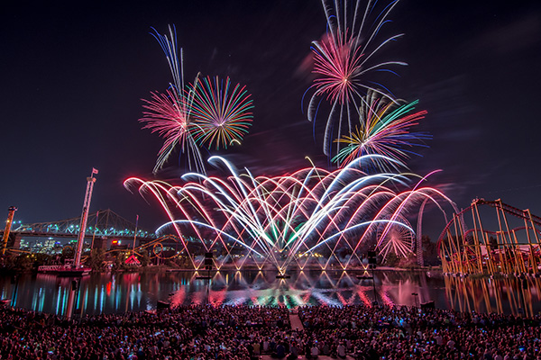 Terrasses pour voir les Feux d’artifice à Montréal