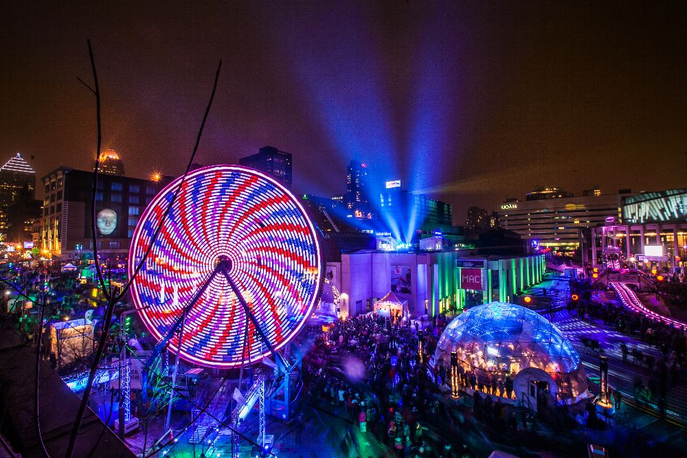 Loto-Québec s’associe au festival Montréal en Lumière
