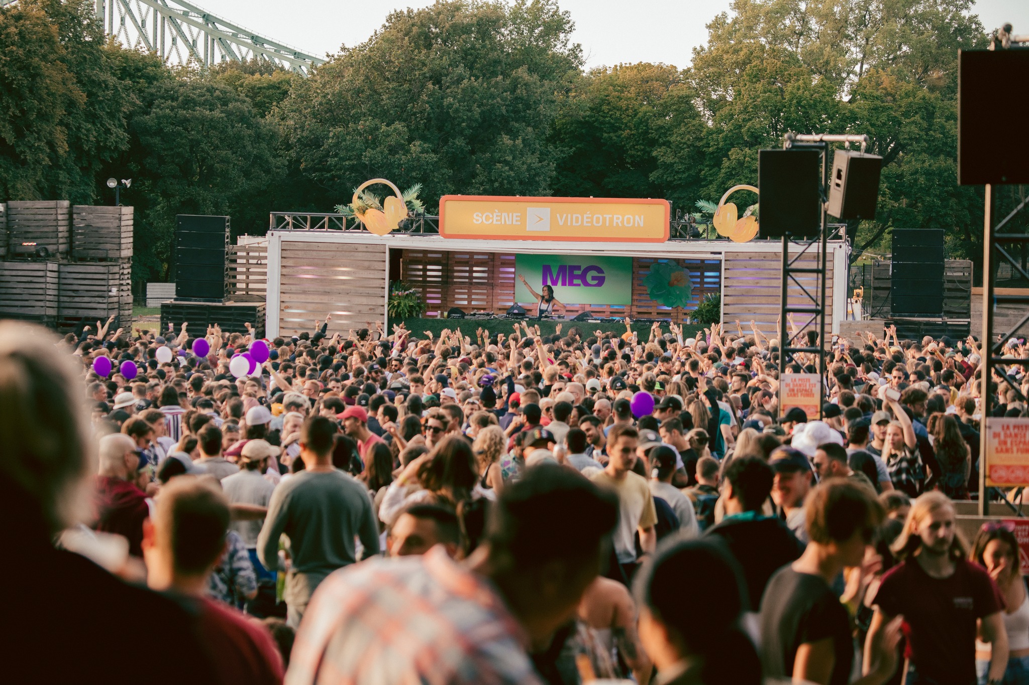 Le festival de musique électronique MEG Montréal a lieu ce week-end