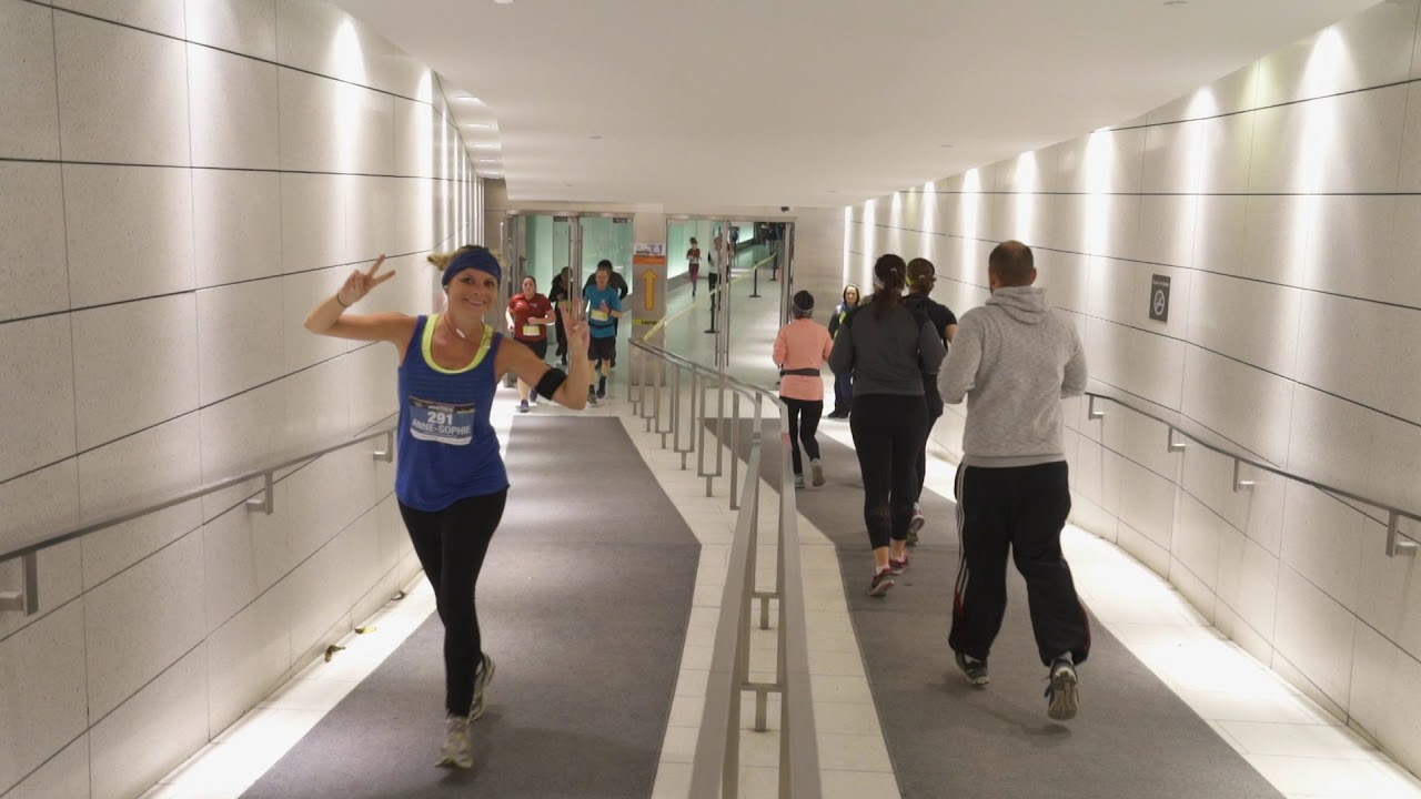 Course 5KM BougeBouge dans le Montréal Souterrain