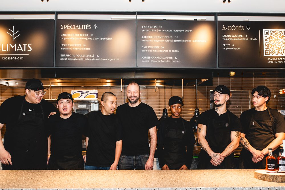 Le restaurant Climats du chef Jean-Sébastien Giguère s’installe au Time Out Market Montréal