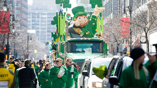 Le défilé de la Saint-Patrick 2024 à Montréal